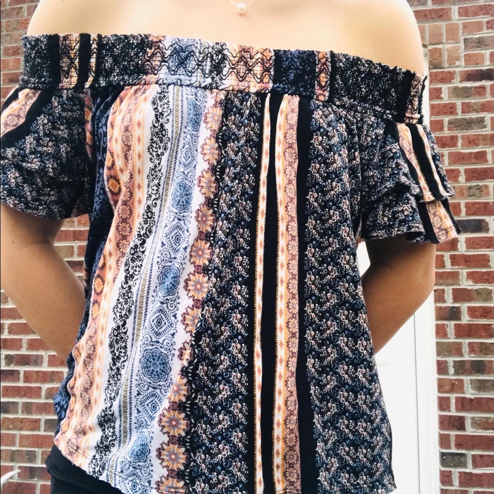 Off the shoulder top